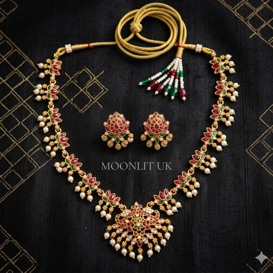 The Shringara Pearl-Drop Ensemble MN-4033