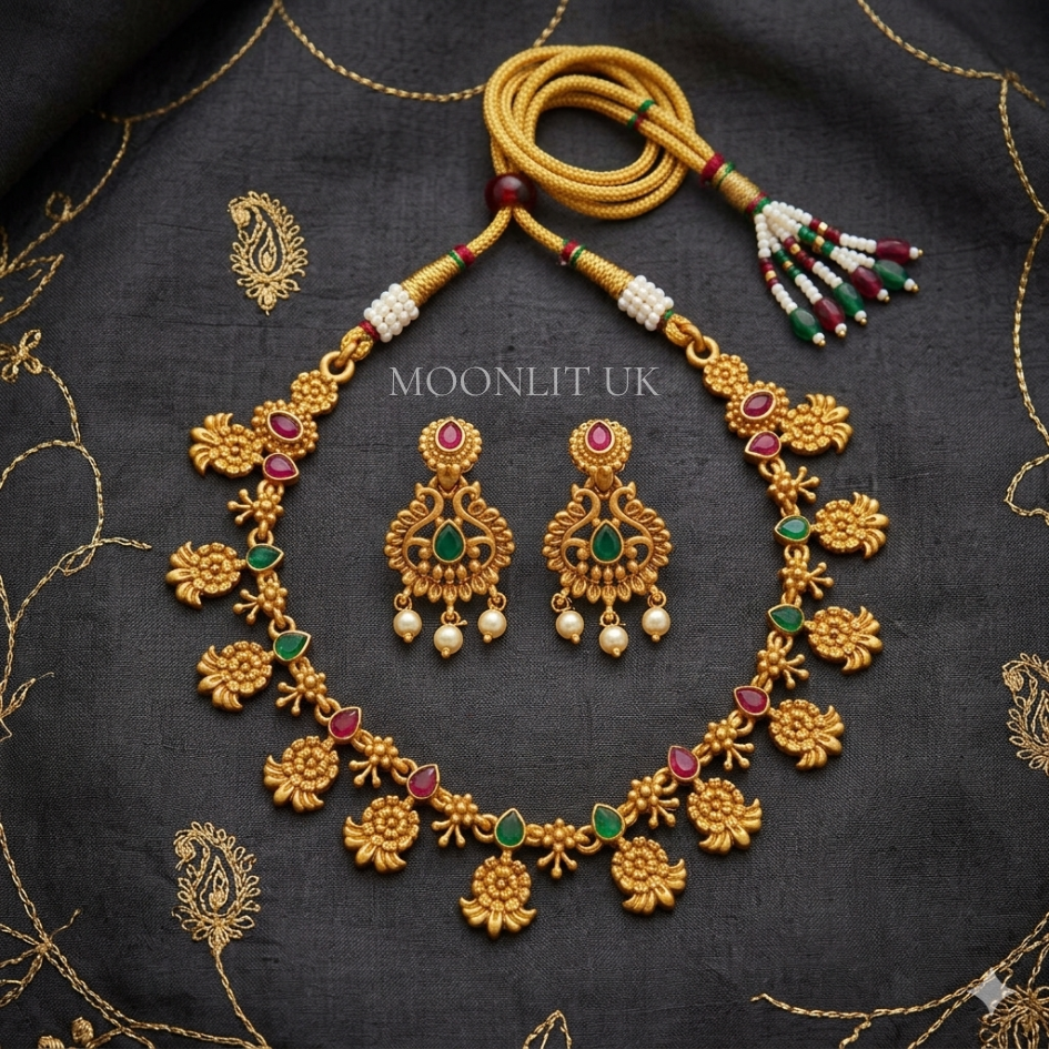 The Vanalakshmi Floral Bloom Suite MN-4027